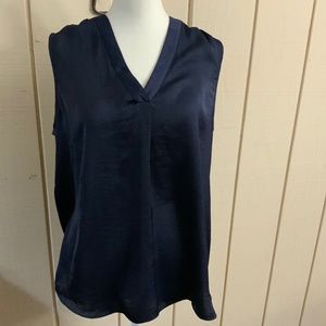 Vince Camuto navy blue woman’s Petite large summer top